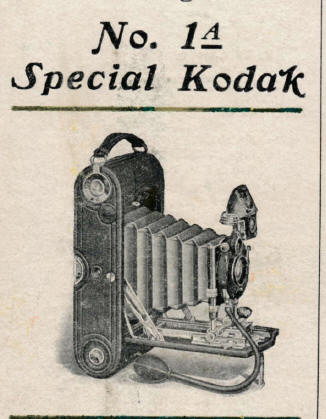 No. 1A Special Kodak camera