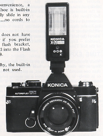 Konica Autoreflex TC camera