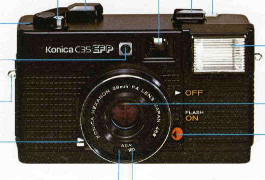 Konica C35 EFP camera