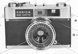 Konica EE-Matic F Deluxe camera