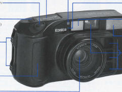 Konica MR 640 camera