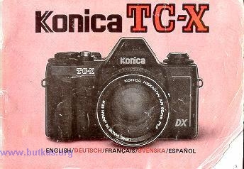 Konica TC-X camera