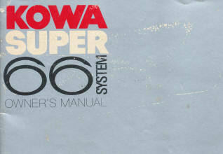 Kowa Super 66 System booklet