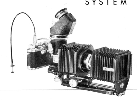 Leica Universal Focusing Bellows instruction manual