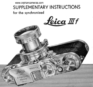 Leica IF / IIF / IIIF