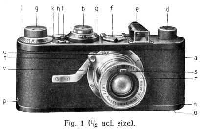 Leica 1928 instructions