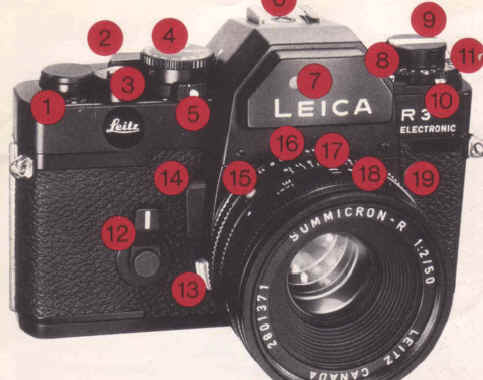 Leica R3 electronic camera