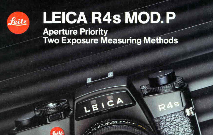 Leica R4s exposure methods