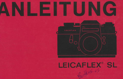 Leicaflex SL camera