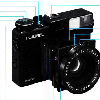 Plaubel Makina 670 camera