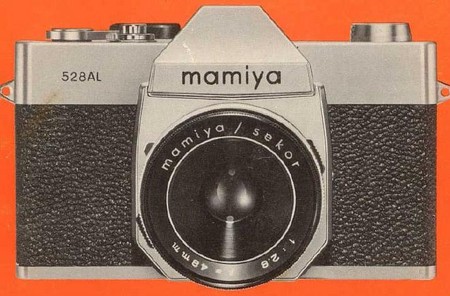 Mamiya 528AL camera