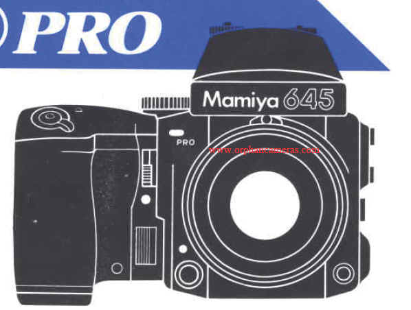 Mamiya 645 PRO camera