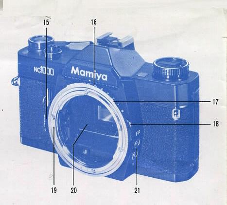 Mamiya NC1000/1000s camera