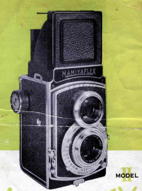 Mamiyaflex II camera