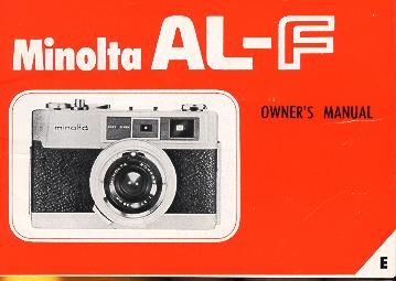 Minolta AL-F camera