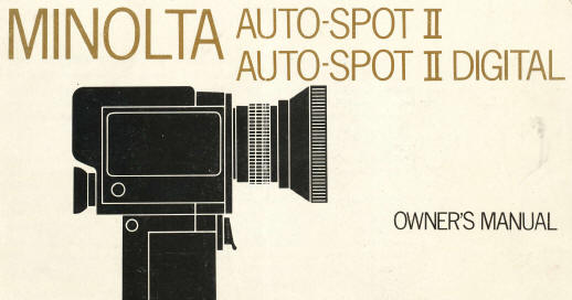 Minolta Auto-Spot II / Digital