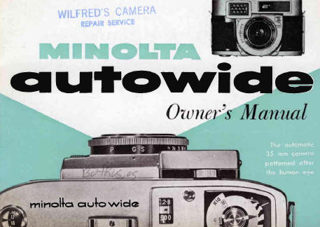 Minolta Autowide camera