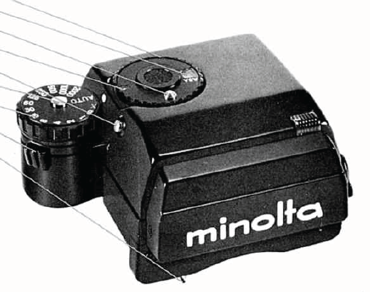 Minolta camera finders