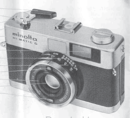 Minolta Hi Matic G camera