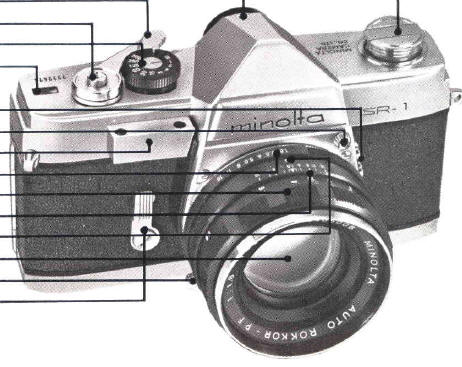 Minolta SR-1 camera