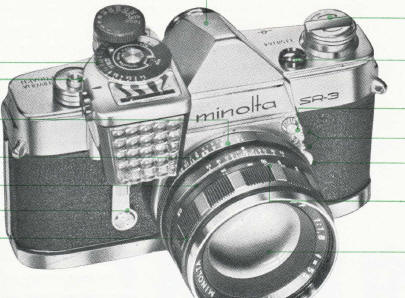 Minolta SR-3 camera