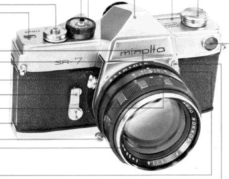 Minolta SR-7 camera