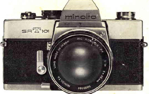 Minolta SRT-101 camera
