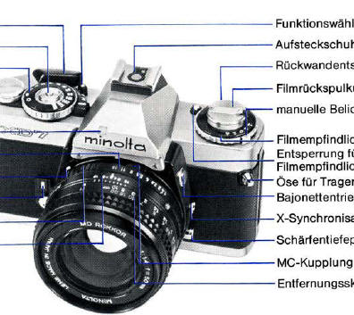 Minolta XD-7 camera