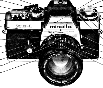 Minolta XE-1 camera