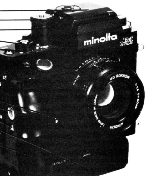Minolta XM camera