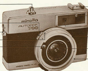 Minolta Autopak 700 camera