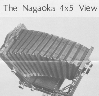 Nagaoka 4x5 View camera