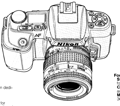 Nikon F-601 AF camera