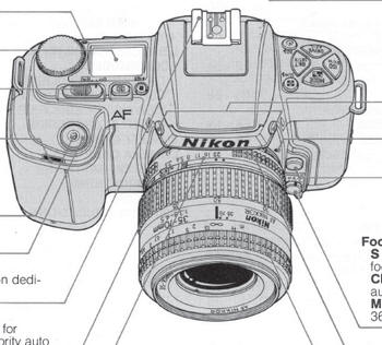 Nikon N6006 AF camera