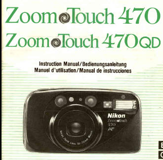 Nikon Zoom Touch 470 / 470QD camera
