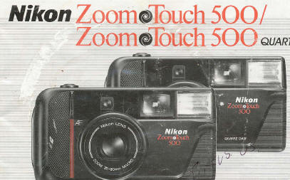 Nikon Zoom Touch 500 camera