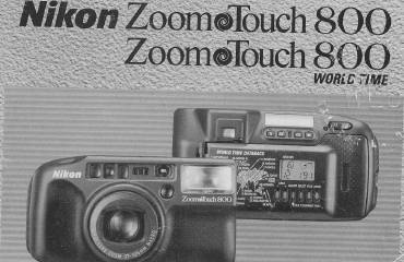 Nikon Zoom Touch 800 camera