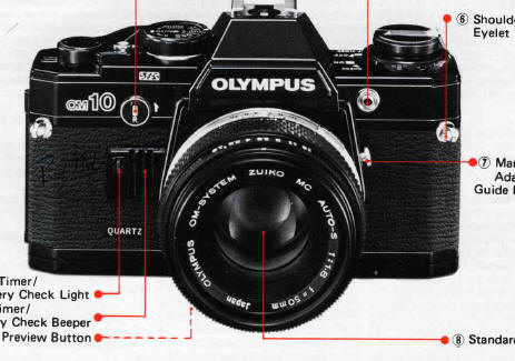 Olympus OM10 Quartz camera