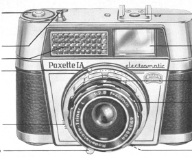Braun Paxette Electromatic Ia camera
