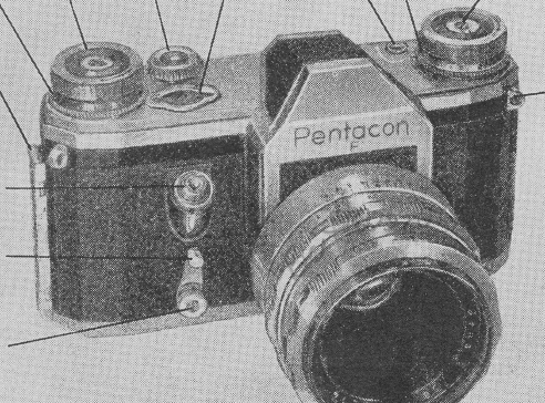 PENTACON F 35mm camera