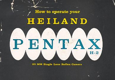 Pentax Heiland camera