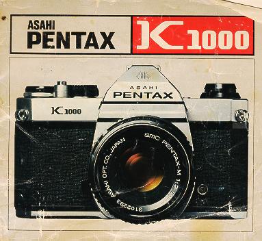 Pentax K1000 camera