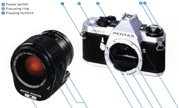 Pentax ME-F camera