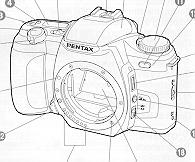 Pentax MZ-7 camera