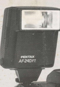Pentax AF 240Ft flash