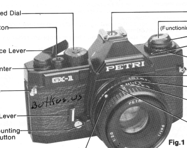 PETRI GX-1 camera