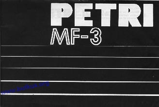 Petri MF-3 camera