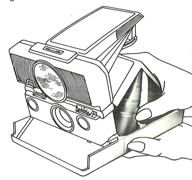Polaroid Sonar SX-70 One Step Camera