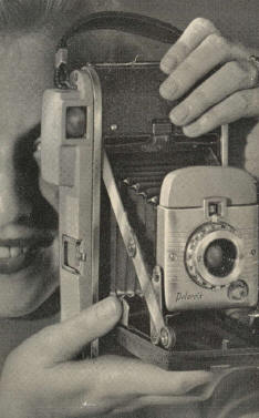Polaroid Highlander Model 80 instant camera