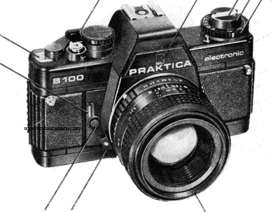 Praktica B100 camera